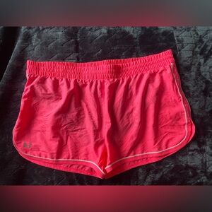 Under‎ armor semi fit pink shorts XL